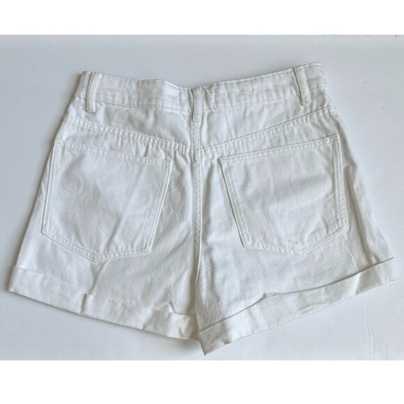 MANGO - Denim Shorts - Picture 2 of 4